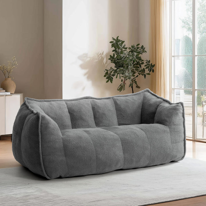 Pamapic 2-Seat Big Bean Bag Chairs for Dorm Room & Bedroom