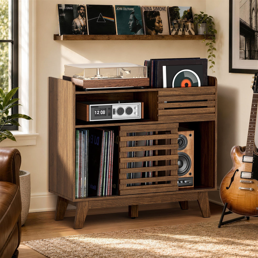 Record Player Stand Assembly Guidance