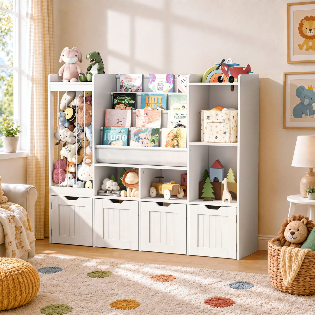Kids' Toy Organizer Assembly Guidance