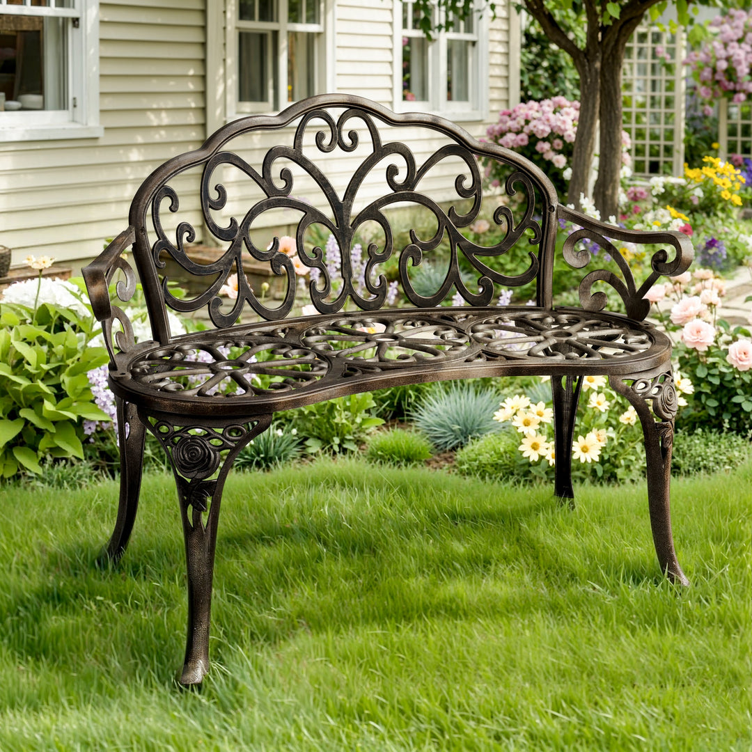 Metal Garden Bench Assembly Guidance