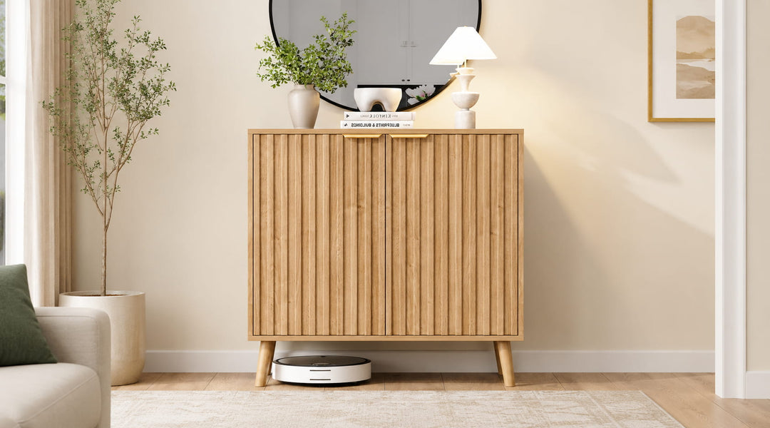What Is Fluted Furniture? Fluted, Reeded and Tambour Designs Explained