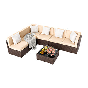 PAMAPIC outdoor sofas collection for backyard seating