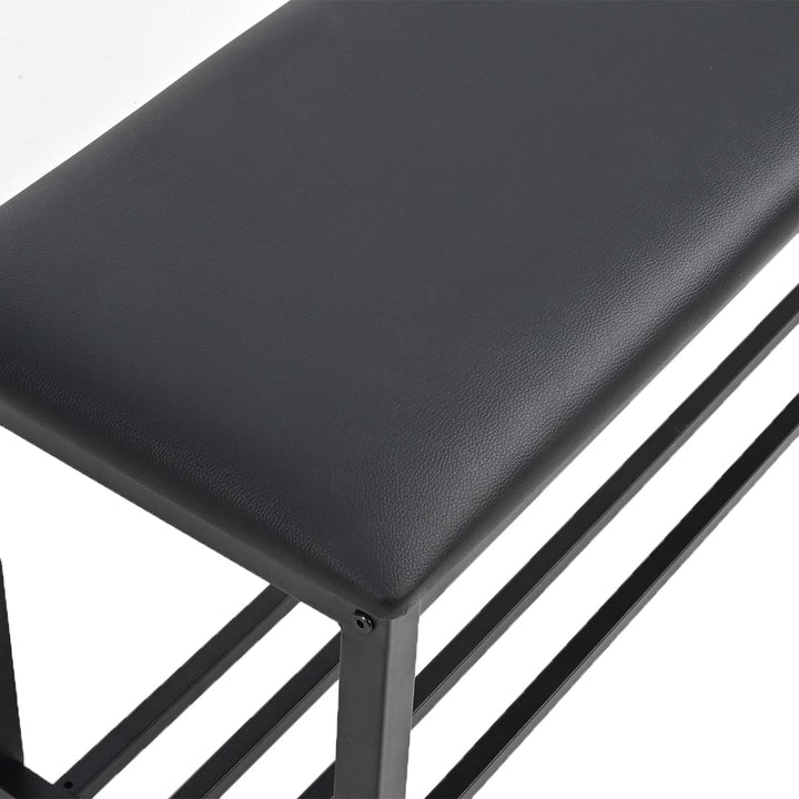 Indoor Dining Set with Bench, 4-Piece