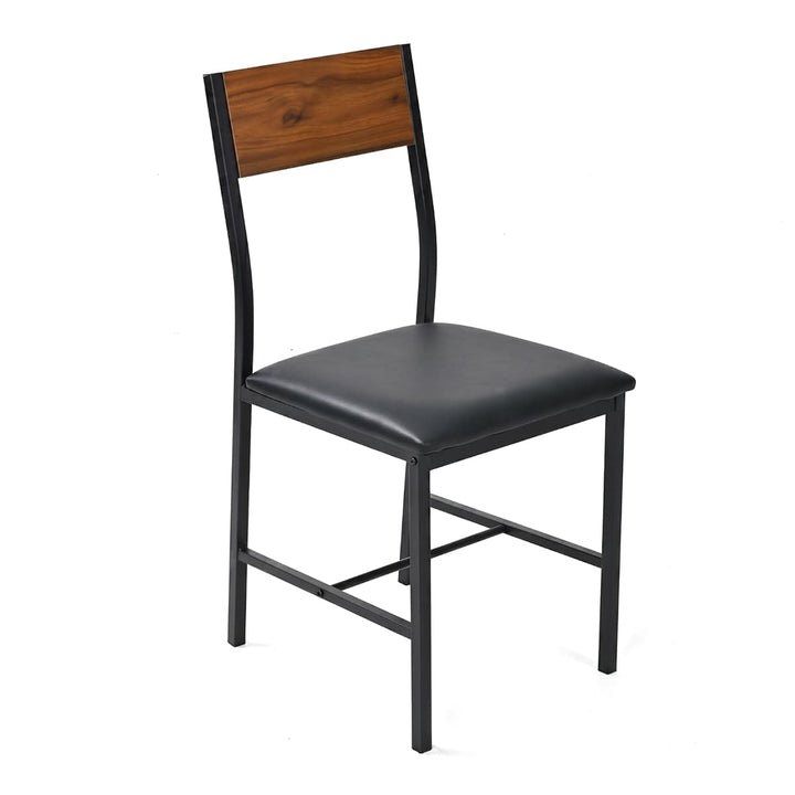 Indoor Round Dining Set with Tambour Storage, 7-Piece