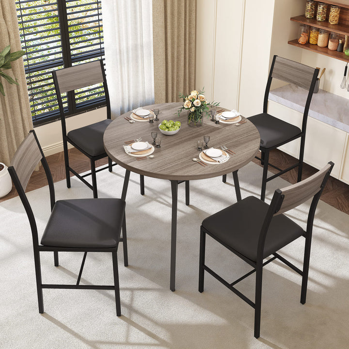 Indoor Round Dining Set, 5-Piece