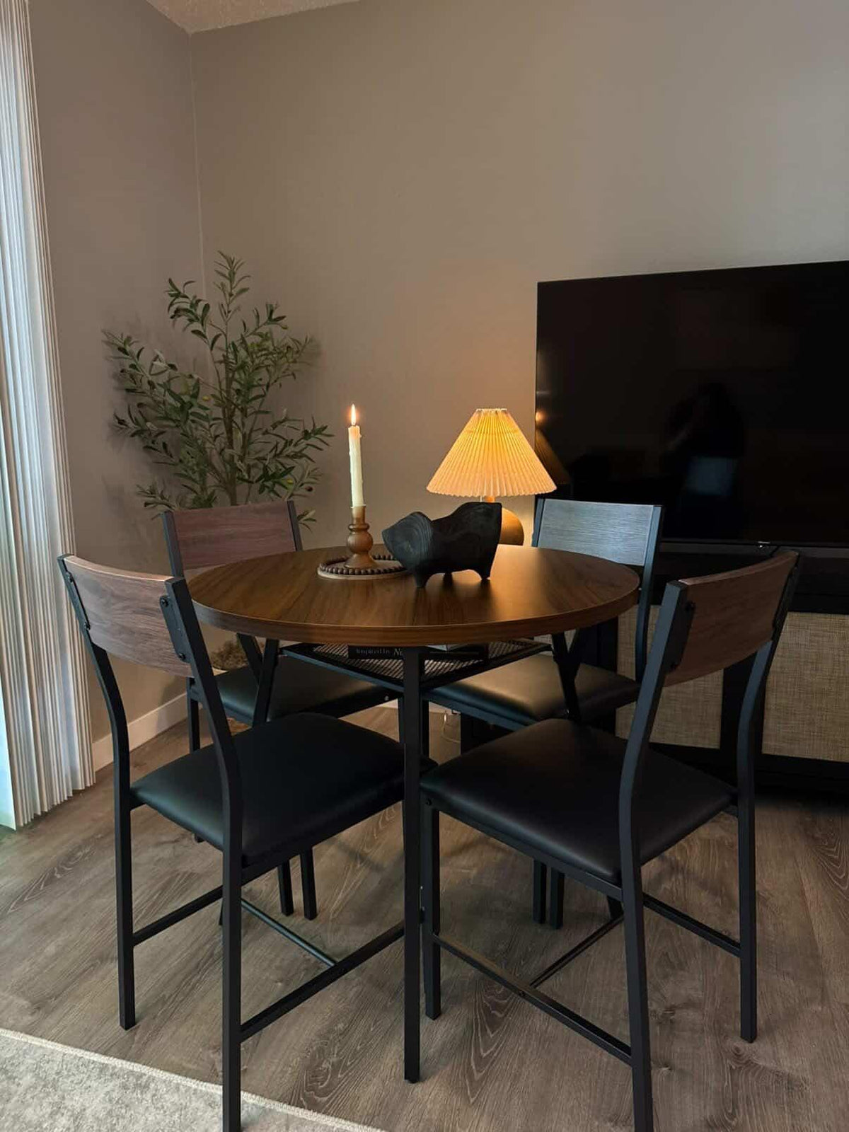 Customer photo in a real home