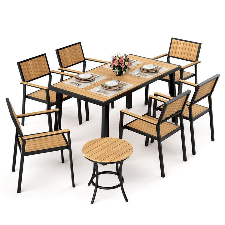 Grain Outdoor Dining Set, 8-Piece