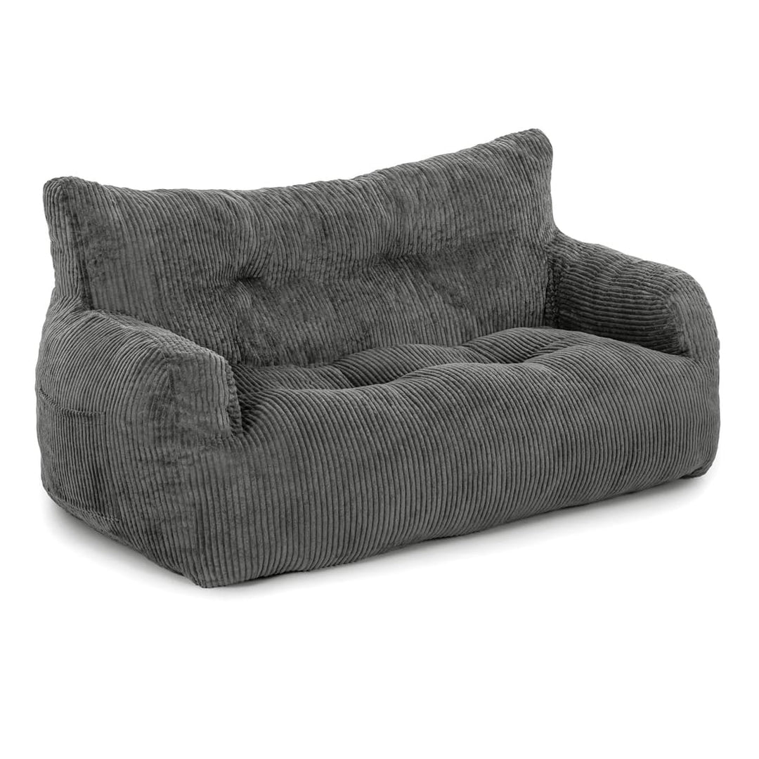 Pamapic Loveseat Big Bean Bag Couch for Dorm