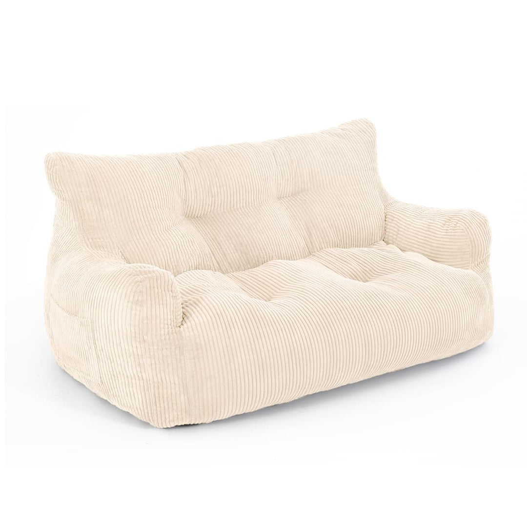 Pamapic Loveseat Big Bean Bag Couch for Dorm