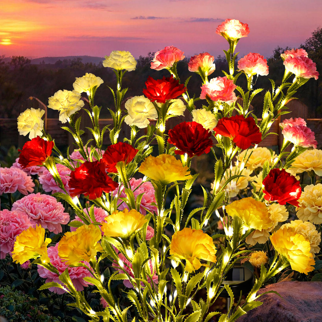 Eternal Bloom Vivid Solar Flower Light