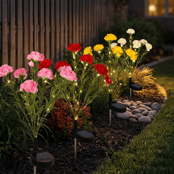 Eternal Bloom Vivid Solar Flower Light