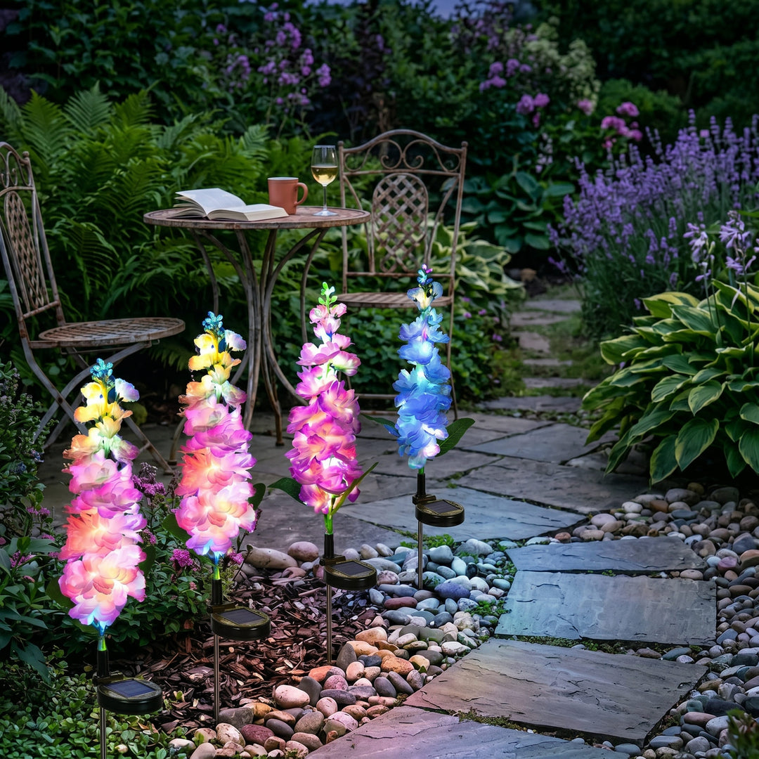 Eternal Bloom Vivid Solar Flower Light