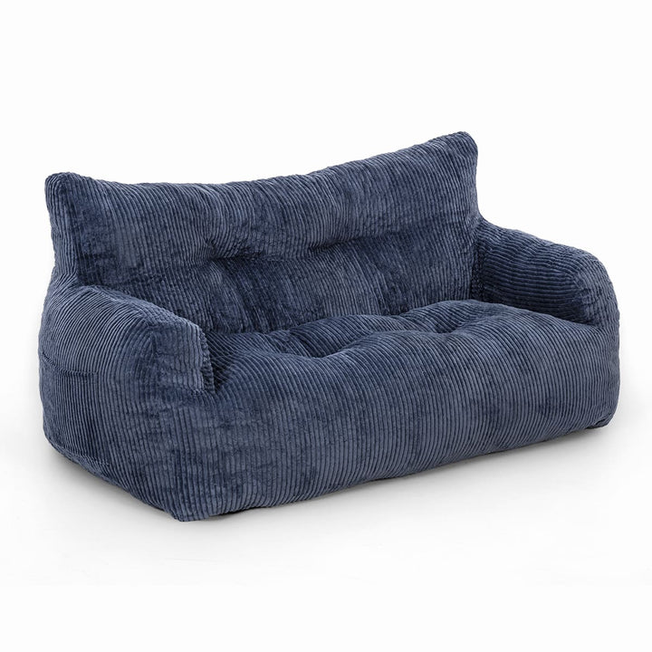 Pamapic 2-Seat Structured Big Bean Bag Chairs for Adult