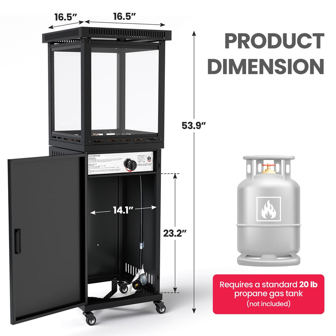 Pyra Base Patio Heater 41,000 BTU
