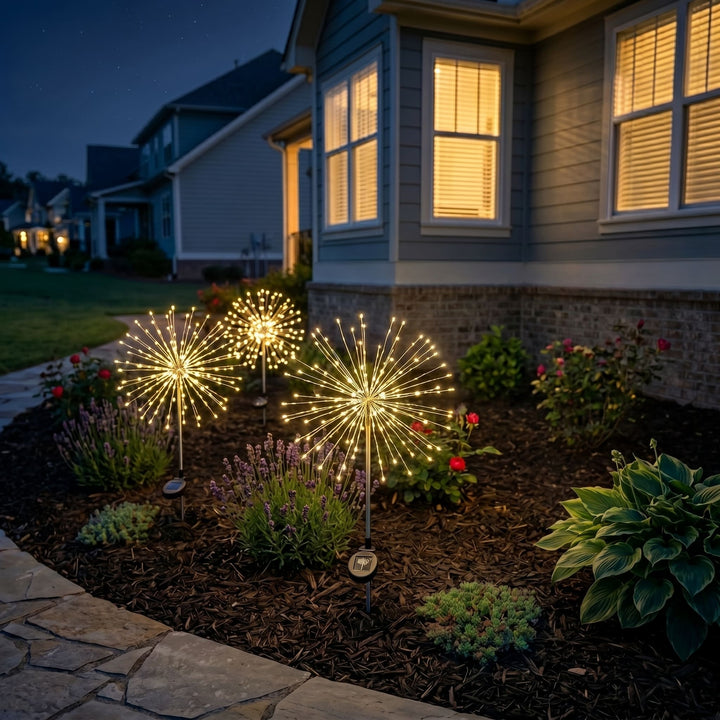 Eternal Bloom Vivid Solar Flower Light