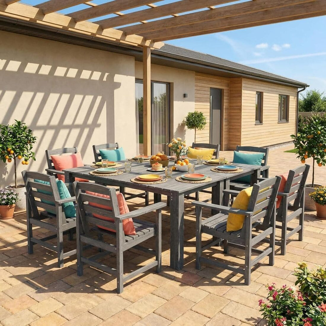 Corex HDPE Foldable Dining Set, 5-Piece