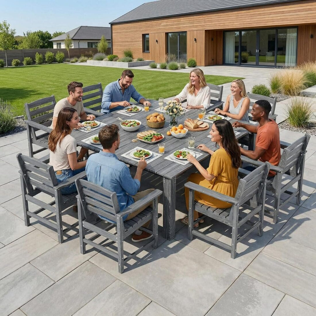 Corex HDPE Foldable Dining Set, 5-Piece