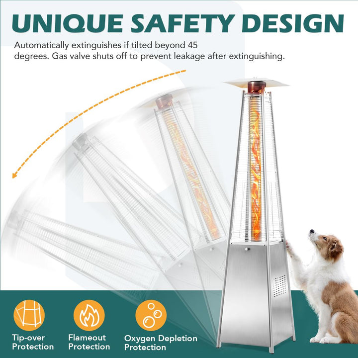 Pyra Apex Patio Heater 48,000 BTU