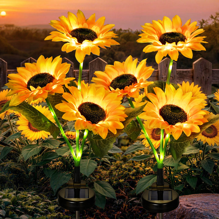 Eternal Bloom Vivid Solar Flower Light
