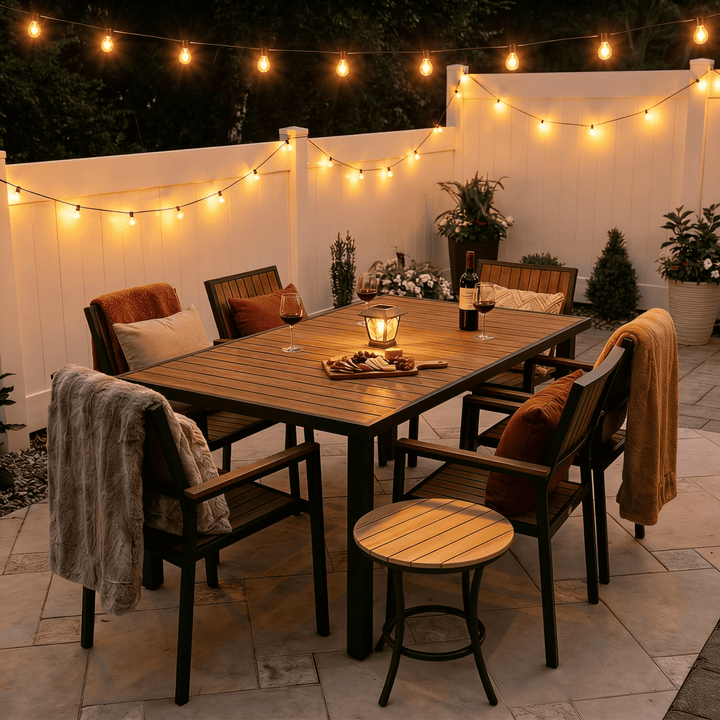 Grain Outdoor Dining Set, 8-Piece