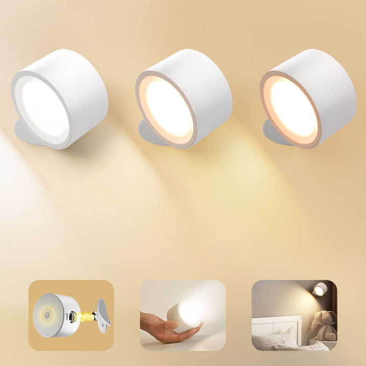 Rechargeable Magnetic LED Wall Sconce