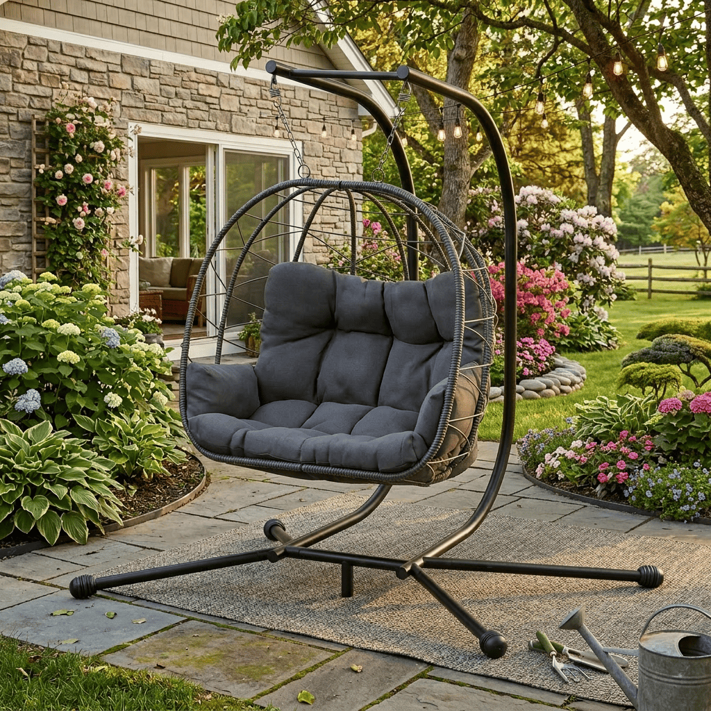 Pamapic Cove Hanging Egg Chair