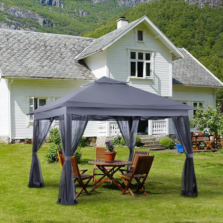 Pamapic Metal Outdoor Pop up Gazebo