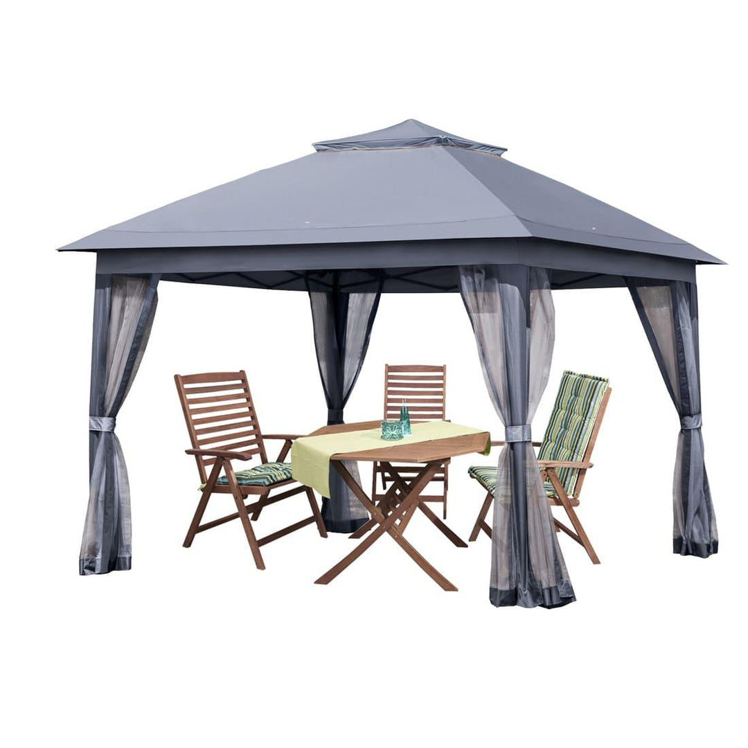 Pamapic Metal Outdoor Pop up Gazebo