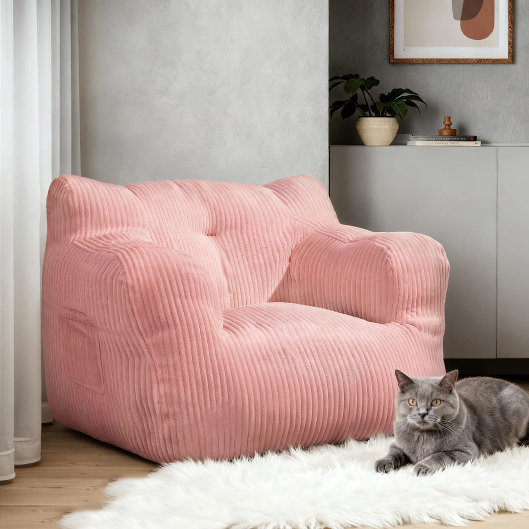 Pamapic Adult Bean Bag Chair for House Comfy
