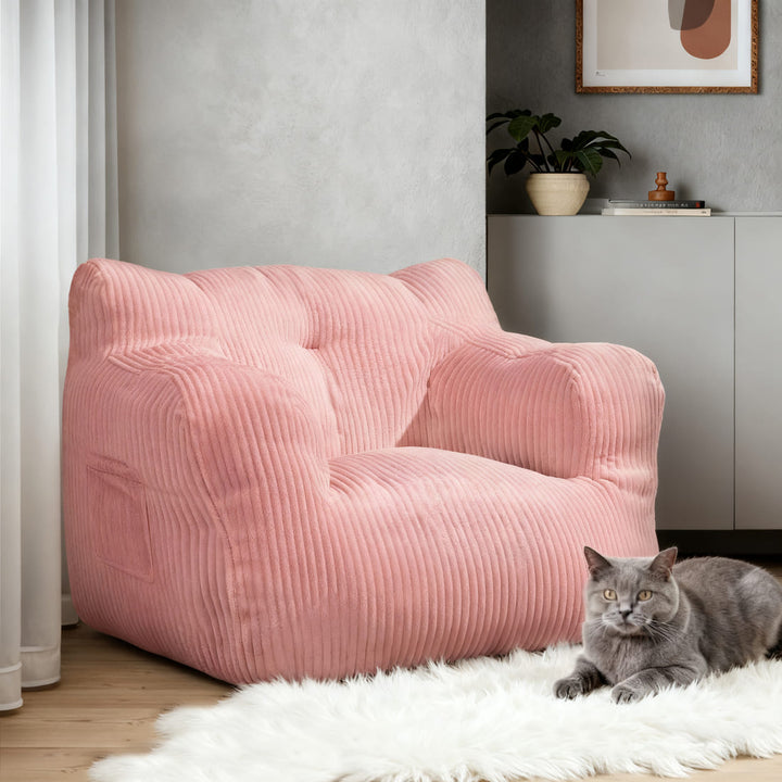 Pamapic Adult Bean Bag Chair for House Comfy