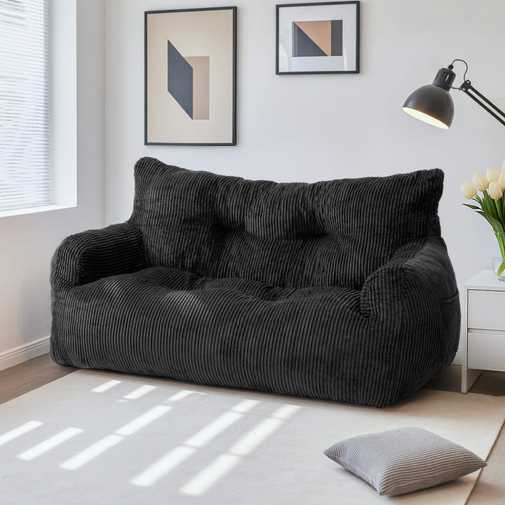 Pamapic Adults Big Bean Bag Chairs with Armrests for Living Room, Bedroom & Dorm