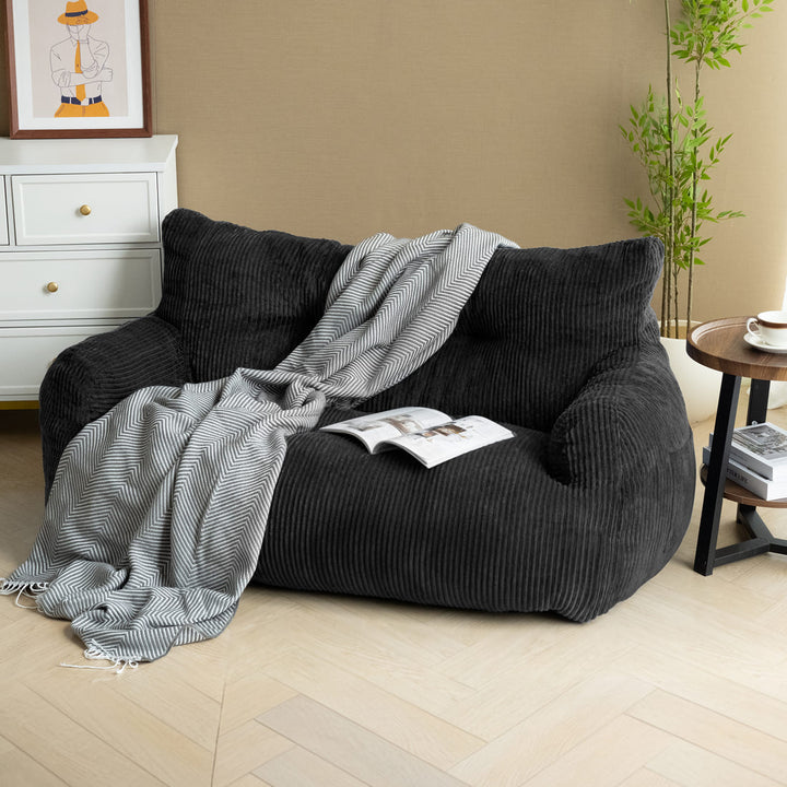 Pamapic Adults Big Bean Bag Chairs with Armrests for Living Room, Bedroom & Dorm