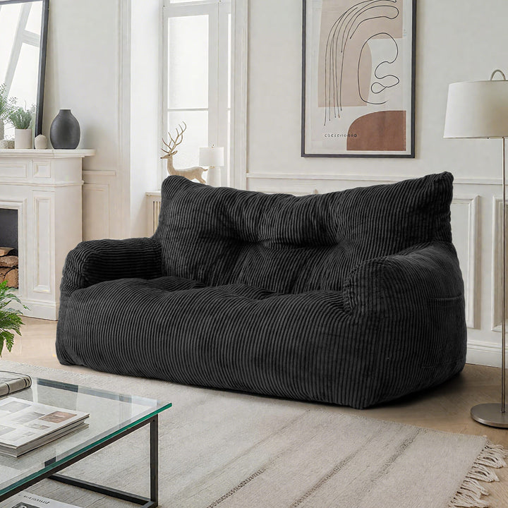 Pamapic Adults Big Bean Bag Chairs with Armrests for Living Room, Bedroom & Dorm