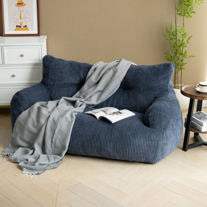 Pamapic Adults Big Bean Bag Chairs with Armrests for Living Room, Bedroom & Dorm