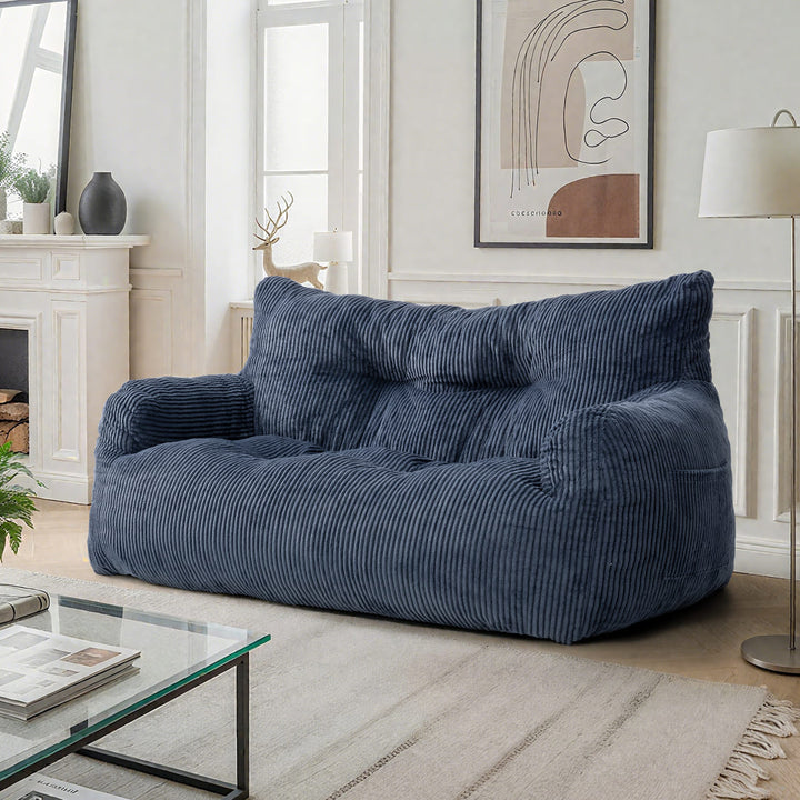 Pamapic Adults Big Bean Bag Chairs with Armrests for Living Room, Bedroom & Dorm