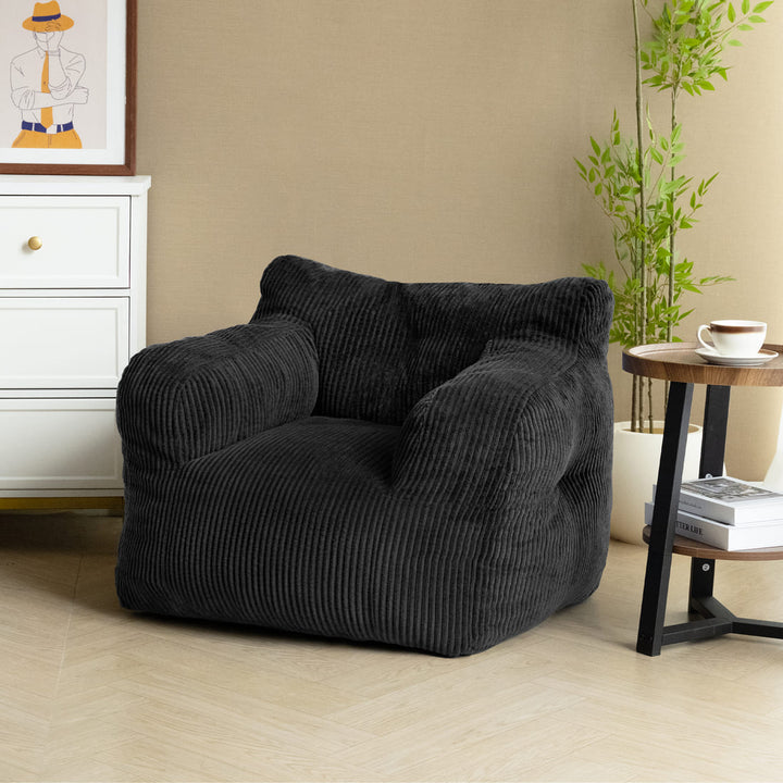 Pamapic Adults Big Bean Bag Chairs with Armrests for Living Room, Bedroom & Dorm