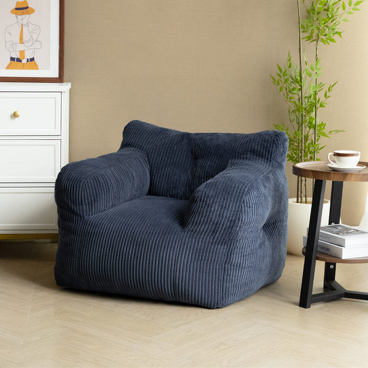 Pamapic Adults Big Bean Bag Chairs with Armrests for Living Room, Bedroom & Dorm