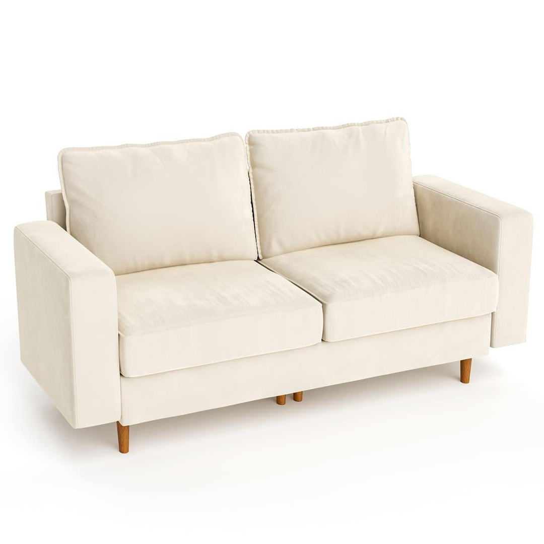 Pamapic White Sofa