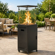 Propane Patio Heater 41,000 BTU, Pyra Base with Wheels, CSA Certified
