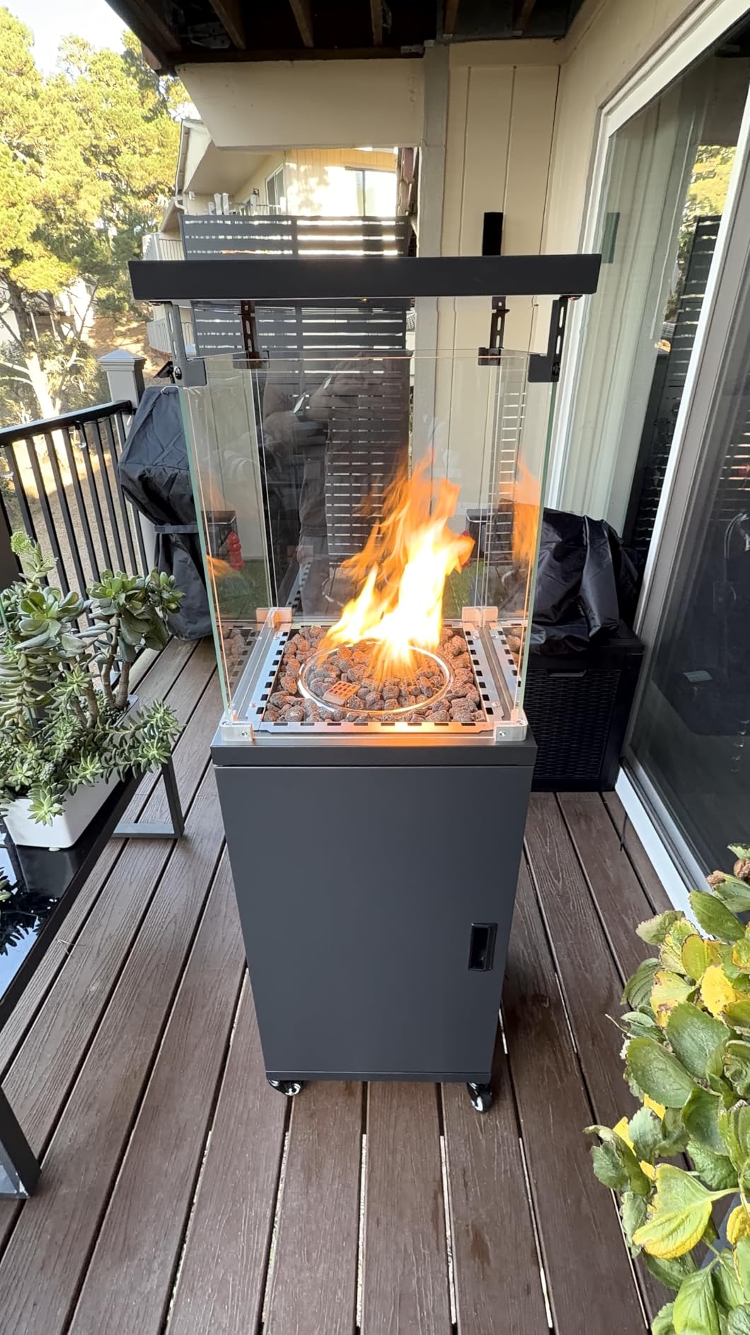 Customer photo in a real home