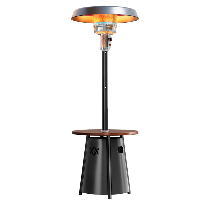 Pyra Propane Patio Heater 50,000 BTU, Round Table, CSA Certified