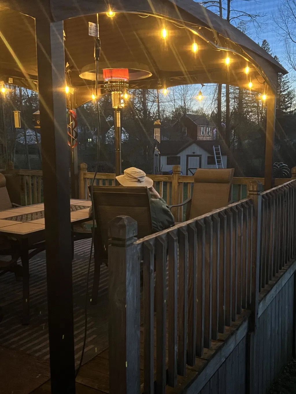 Customer photo in a real home