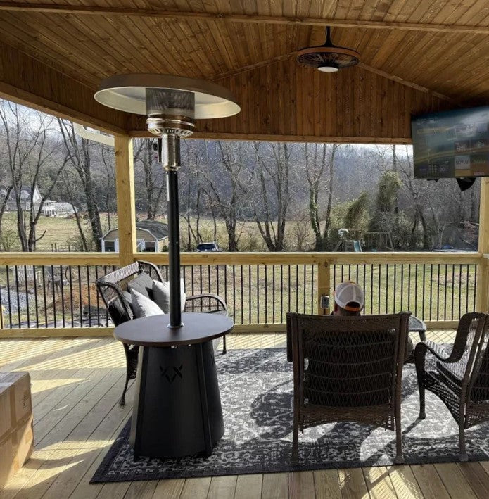 Customer photo in a real home