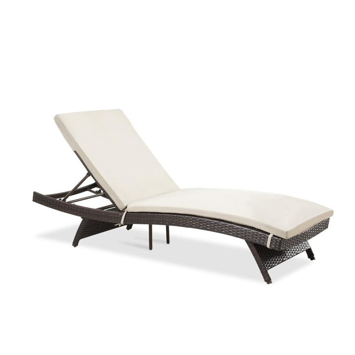 Pamapic Rattan Chaise Lounge Set