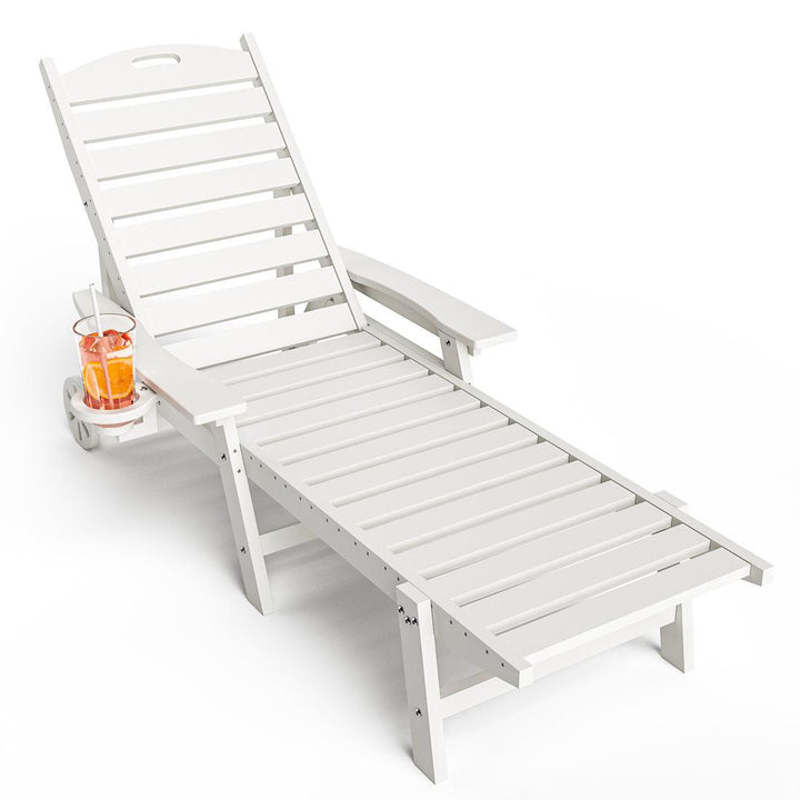 Pamapic Outdoor Chaise Lounge