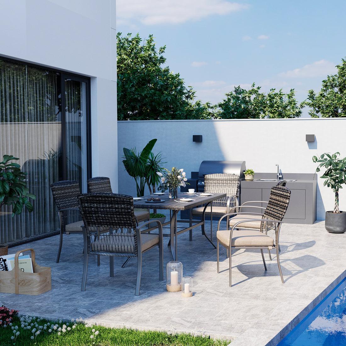 Pamapic Outdoor Dining Set - Thumbnail 5