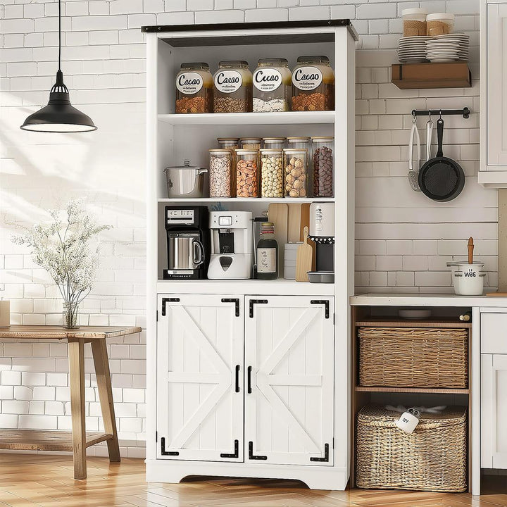 Pamapic 70" Tall Pantry Cabinet