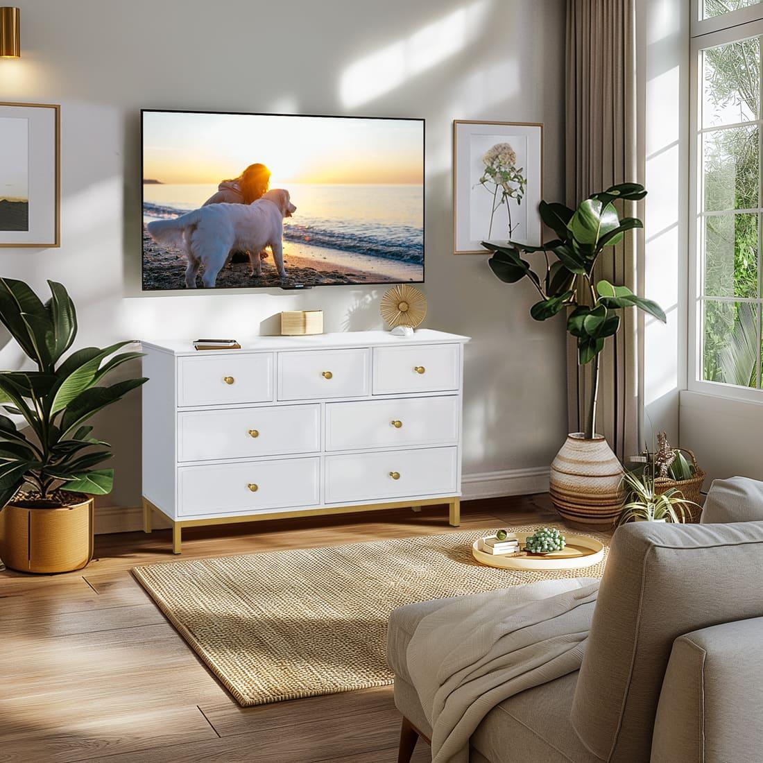 CXチャレンジ　AFTER PARTY うみ&しろは PR＋、PR2枚セット TV Stands with Drawers ​| Pamapic