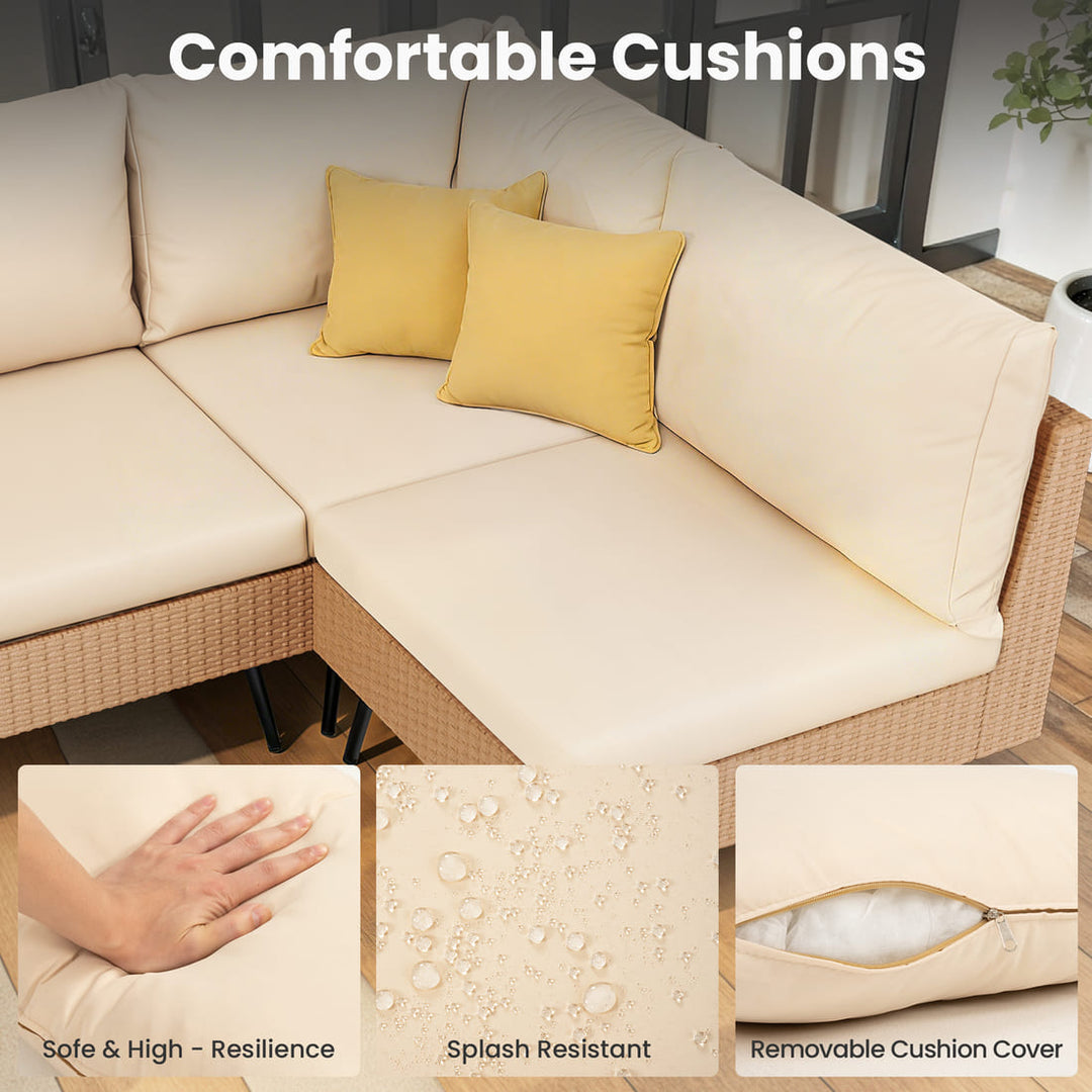 Axis 95.2" Coastal Outdoor Sectional Set, 8-Piece